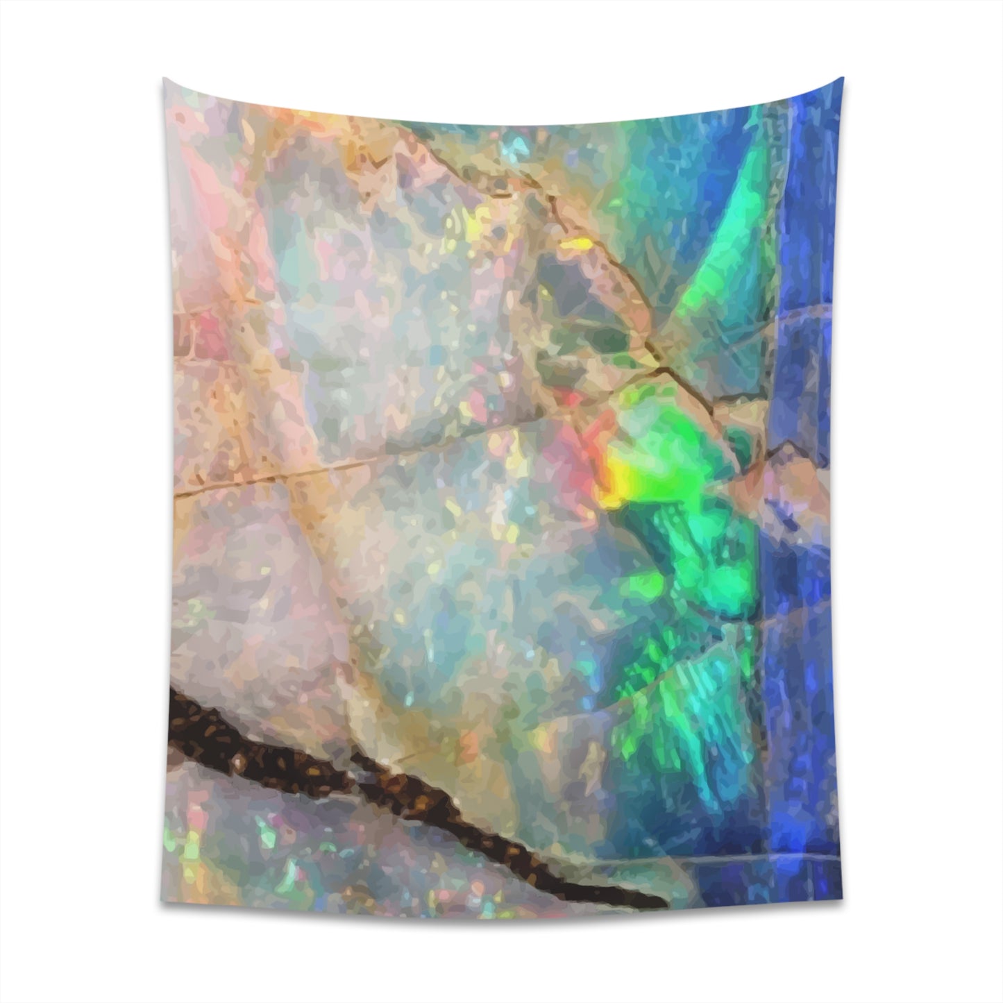 Opal Printed Wall Tapestry
