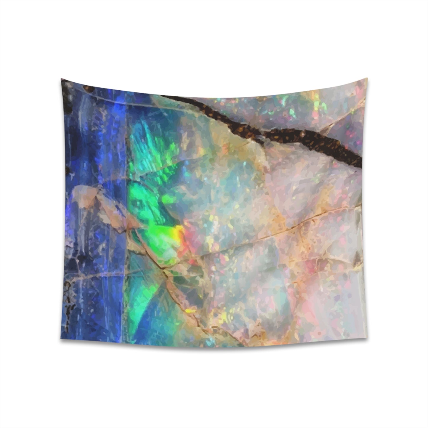 Opal Printed Wall Tapestry
