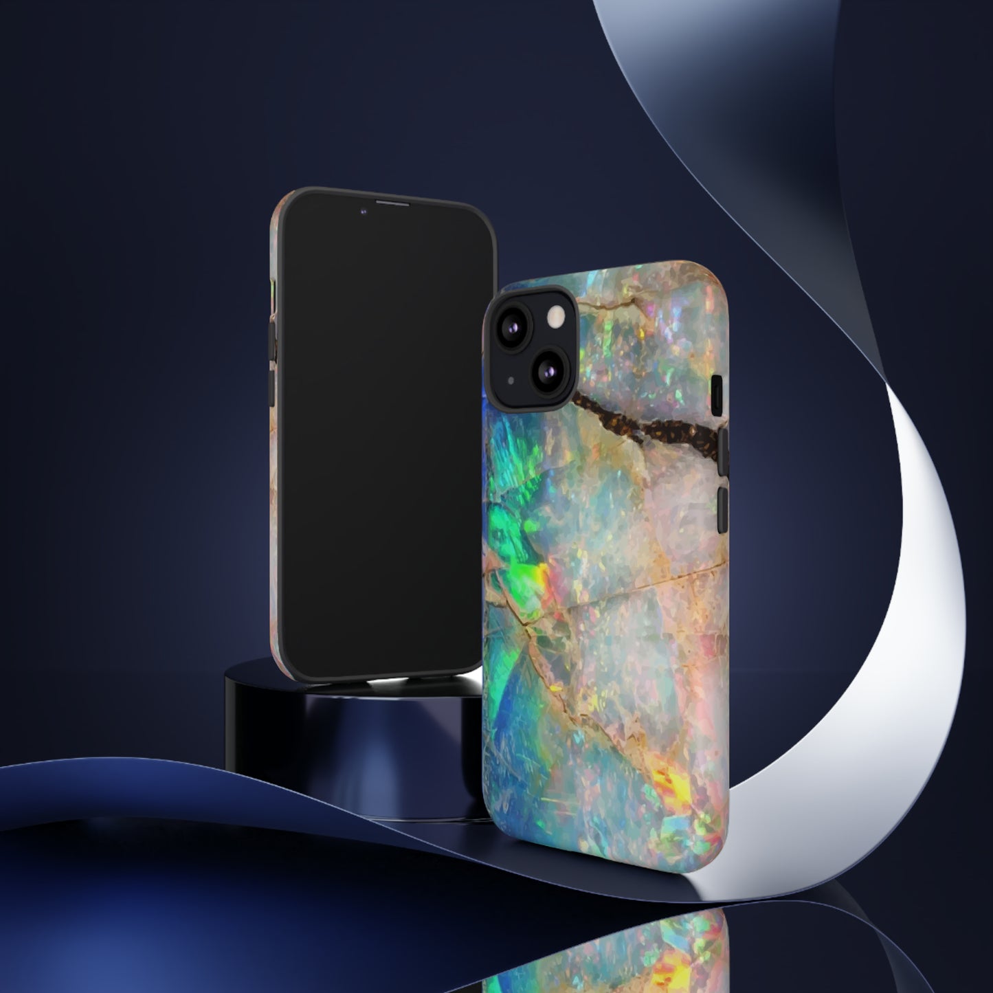 Opal Print Fashion Tough Phone Case