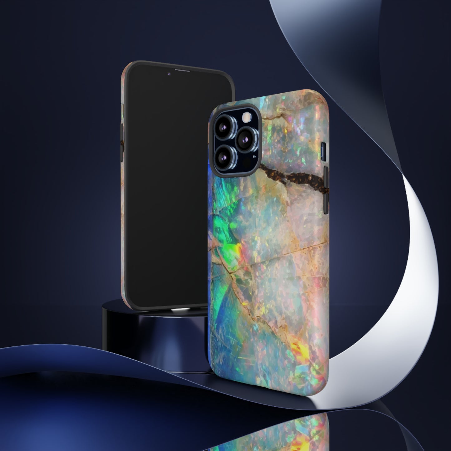 Opal Print Fashion Tough Phone Case