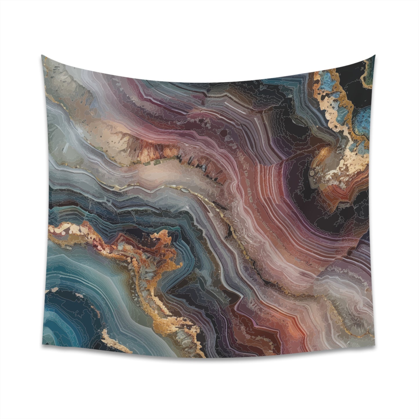 Agate Printed Wall Tapestry